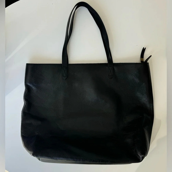 Madewell Large Leather Zip Tote